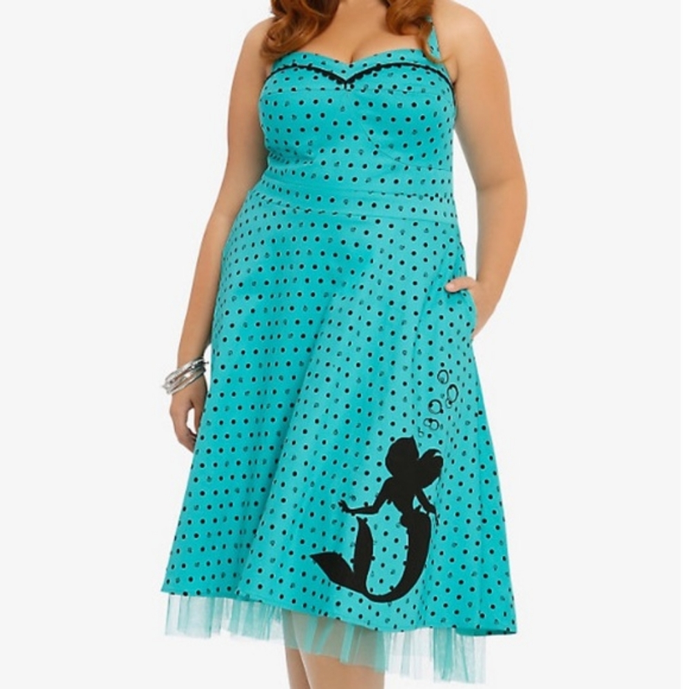 Rare Torrid Ariel the Little Mermaid dress